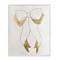 Stupell Industries Neutral Glam Ribbon Framed Giclee, design by Vanna Lam